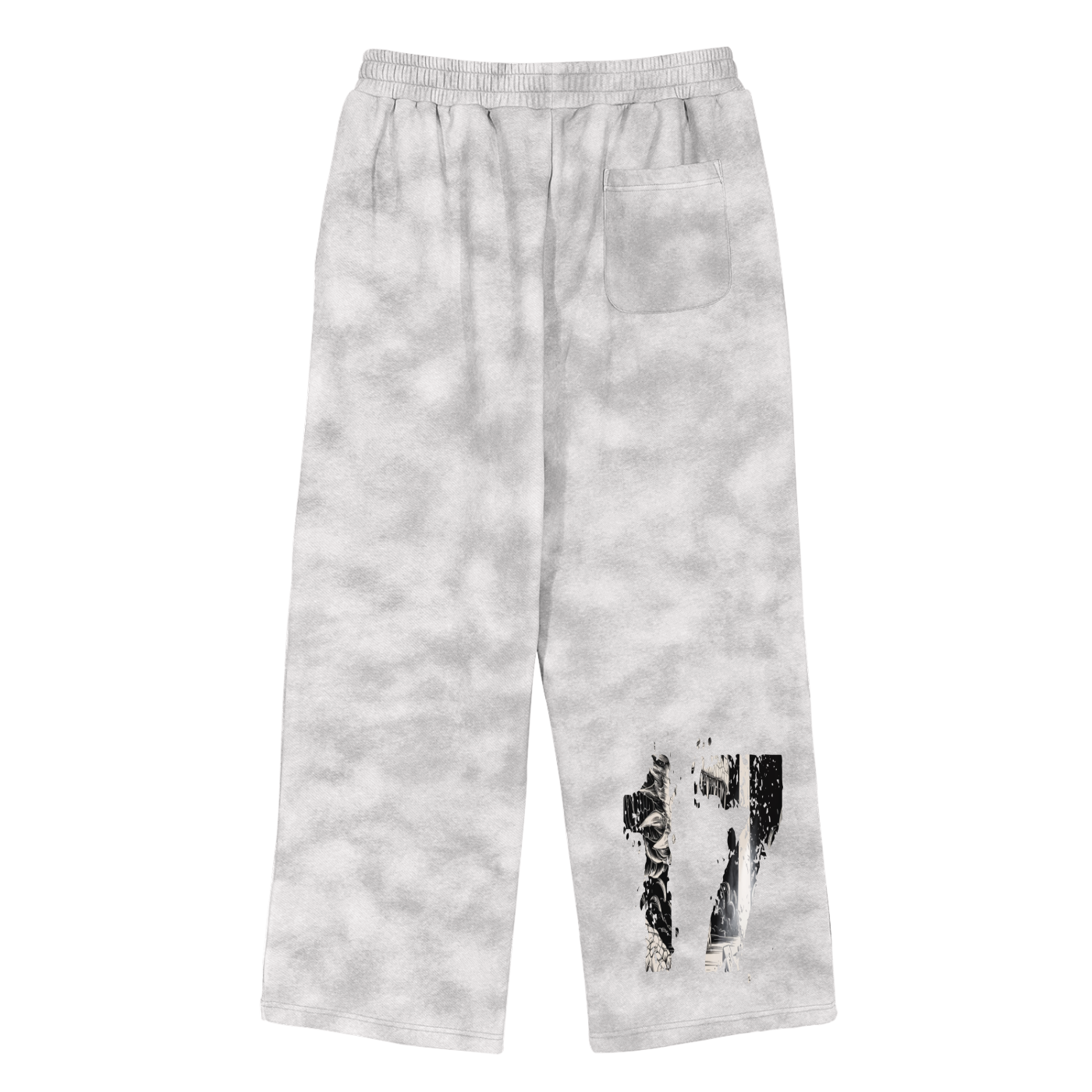 Dirty Washed Fleece Sweatpants